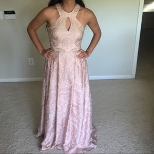 FLASH SALE Light Pink Prom Dress